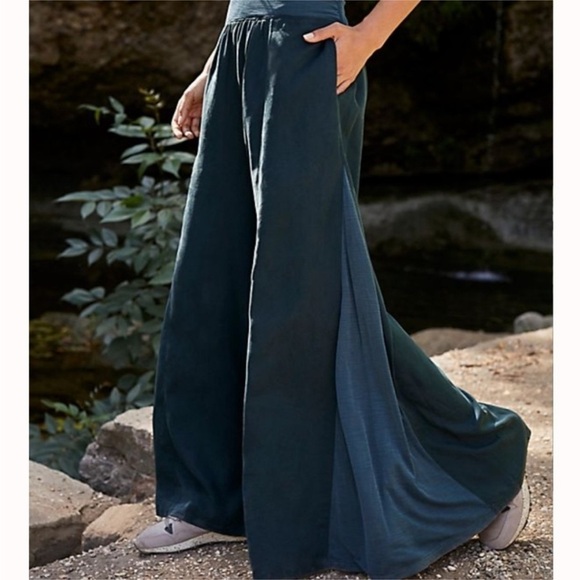 Free People Pants - Free People Movement Green Blue Pants sz XS